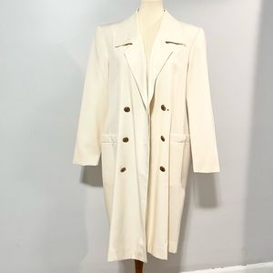 Vintage Liz Claiborne Long Blazer Suit Jacket